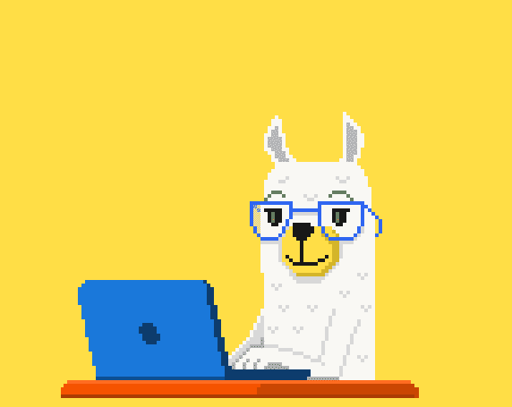 Geeklama mascot