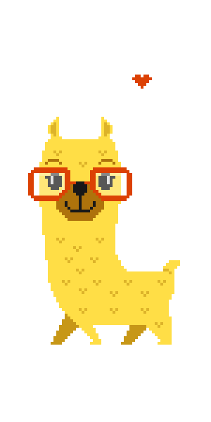 Geeklama mascot