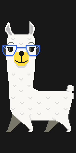 Geeklama mascot